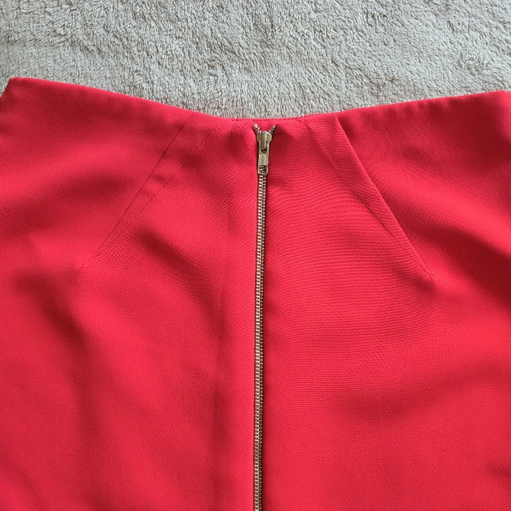 Sandra Angelozzi red pencil skirt size 38 - Picture 6 of 10